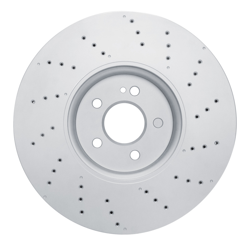 Mercedes-Benz GLB35 AMG Brake Rotor (1) - Front - R1 Concepts - GeoSPEC Coated Rotor - Drilled - `20-`25